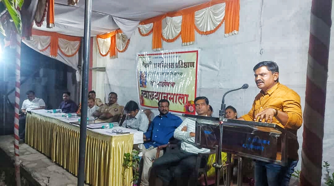 संघर्ष करण्याची क्षमता युवा पिढीत असली पाहिजे : भरत शिंदे उर्फ बाळासाहेब 