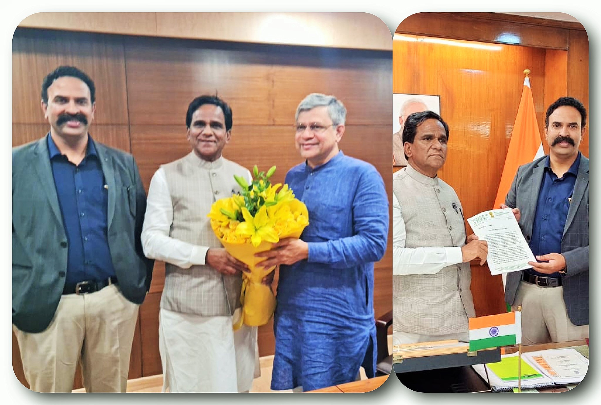 फलटण-पंढरपूर रेल्वे मार्गासाठी निधी उपलब्ध करून देणार : केंद्रीय रेल्वेमंत्री